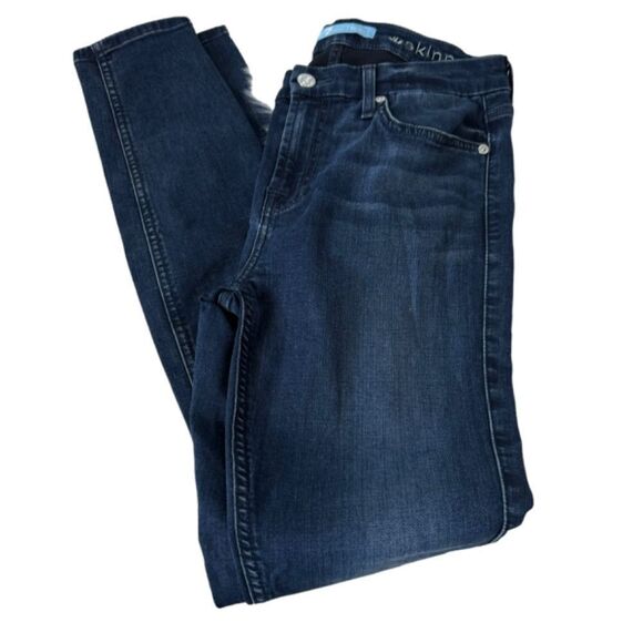 7 For All Mankind B(air) The Skinny Duchess Wash Jeans Sz 27 - Picture 3 of 10